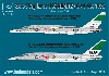 RA-5C ヴィジランティ RVAH-9 USS ニミッツ 1975年 デカール