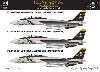 F-14A トムキャット VF-84 ジョリーロジャース USS ニミッツ 1978-79年 (タミヤ用) デカール