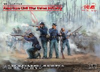 ICM 1/35 ミリタリービークル・フィギュア アメリカ 南北戦争 北軍歩兵