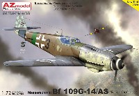 AZ model 1/72 エアクラフト プラモデル メッサーシュミット Bf109G-14/AS 本土防空戦