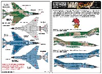 航空自衛隊 RF-4E 第501飛行隊 通常・洋上迷彩 ファントム デカール