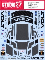 スタジオ27 ツーリングカー/GTカー オリジナルデカール フォード マスタング GT4 #7 IMSA ロードアメリカ 2018 デカール