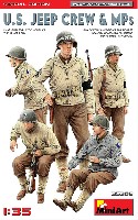 ミニアート 1/35 WW2 ミリタリーミニチュア アメリカ ジープクルー ＆ MP スペシャルエディション