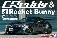 アオシマ 1/24 ザ・チューンドカー ZN6 トヨタ 86 '12 GREDDY & ROCKET BUNNY VOLK RACING Ver. (トヨタ)