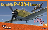 ドラ ウイングス 1/48 エアクラフト プラモデル リパブリック P-43A-1 ランサー 中国上空