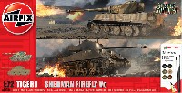 エアフィックス 1/72 AFV クラッシックコンフリクト タイガー 1 vs シャーマン ファイアフライ