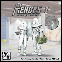 トリファクトリー MILITARY FIGURE SERIES 新型ウィルスと戦うヒーローズ 1 打合せ (2体入)