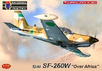 KPモデル 1/72 エアクラフト プラモデル SIAI SF-260W アフリカ上空