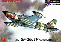 KPモデル 1/72 エアクラフト プラモデル SIAI SF-260TP 軽攻撃機型