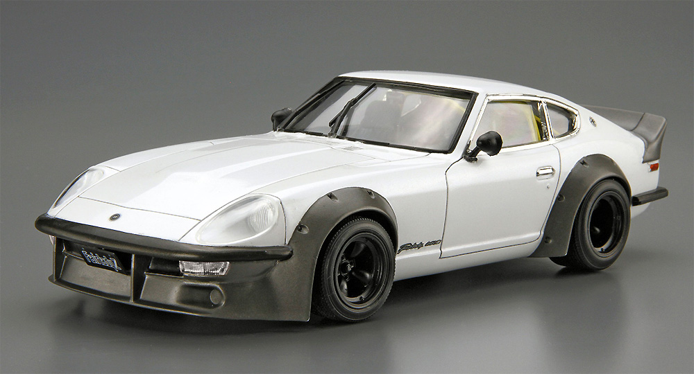 ニッサン S30 フェアレディZ エアロカスタム Ver.2 '75 プラモデル (アオシマ 1/24 ザ・モデルカー No.128) 商品画像_2