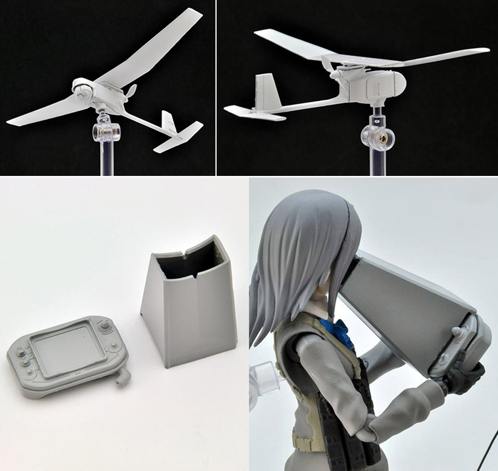 UAV 無人偵察機 & 機材セット プラモデル (トミーテック リトルアーモリー （little armory） No.LD032) 商品画像_2