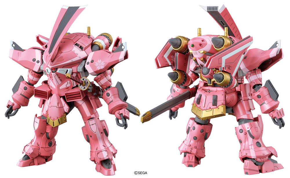 霊子戦闘機 試製桜武 天宮さくら機 プラモデル (バンダイ HG サクラ大戦 No.5059541) 商品画像_1