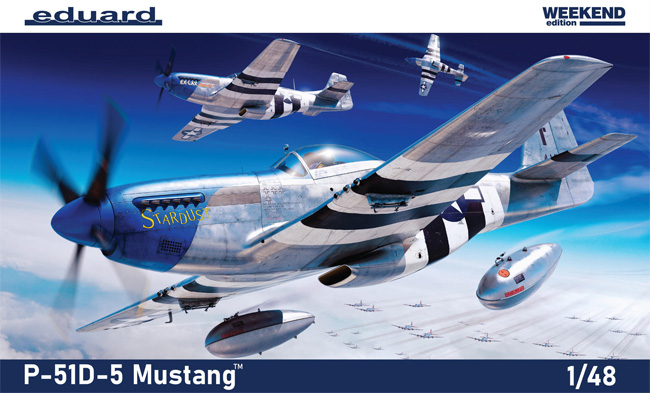 P-51D-5 マスタング プラモデル (エデュアルド 1/48 ウィークエンド エディション No.84172) 商品画像