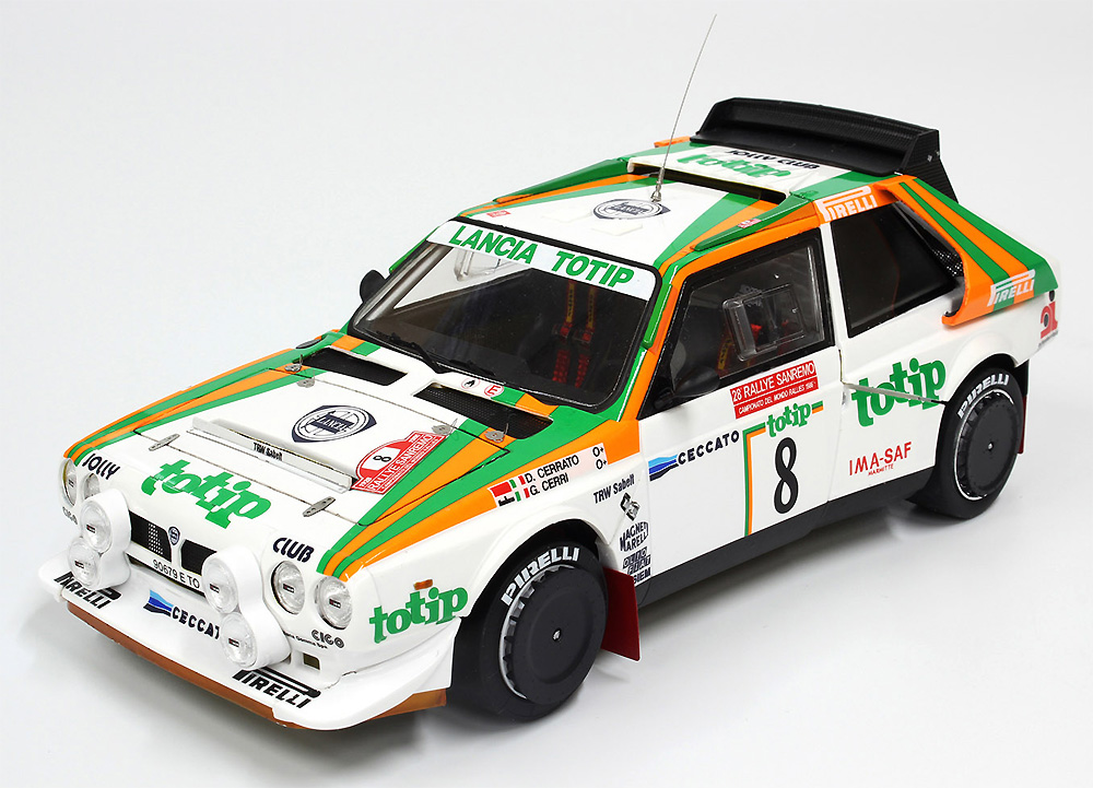 ランチア デルタ S4 '86 サンレモラリー マスキングシート付き プラモデル (NuNu 1/24 レーシングシリーズ No.PN24005MSK) 商品画像_3