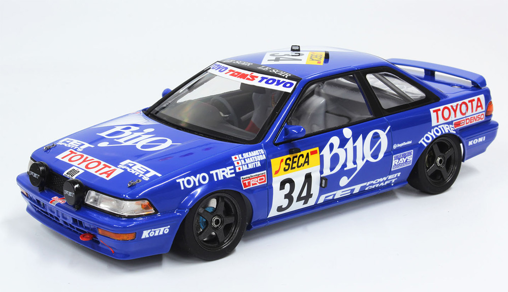 トヨタ カローラ レビン AE92 1989 スパ24時間レース プラモデル (NuNu 1/24 レーシングシリーズ No.PN24016) 商品画像_2