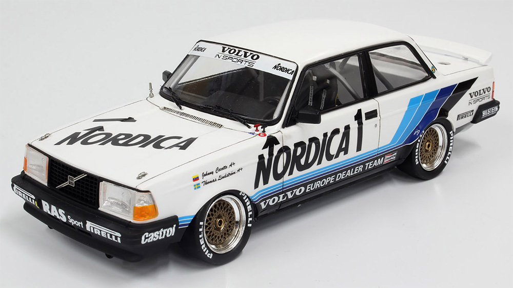 ボルボ 240 ターボ 1986 ETCC ホッケンハイム ウィナー マスキングシート付き プラモデル (NuNu 1/24 レーシングシリーズ No.PN24013MSK) 商品画像_3