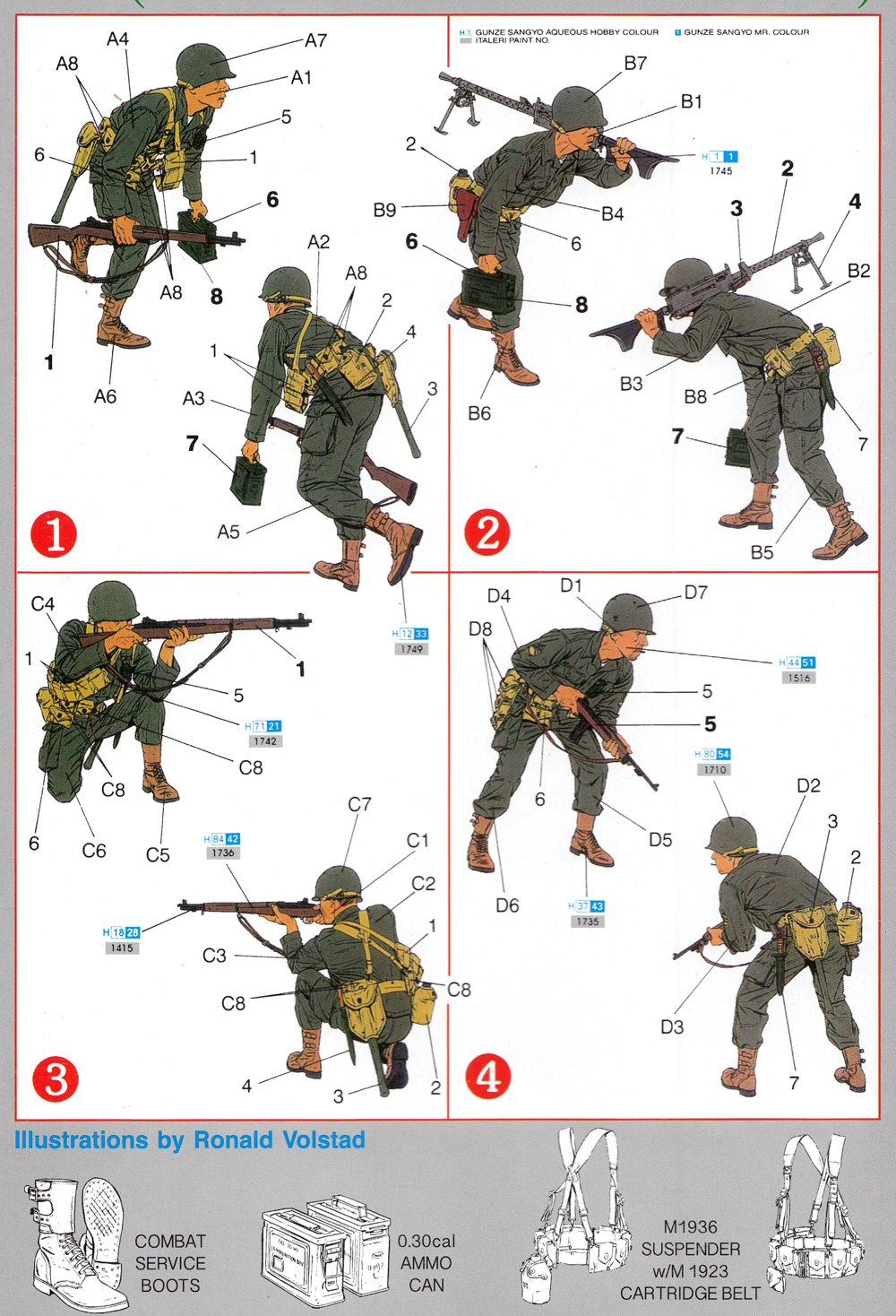 アメリカ軍 G.I. 朝鮮戦争 釜山軍事防衛境界線 1950 プラモデル (ドラゴン 1/35 Korean War Series No.6808) 商品画像_1