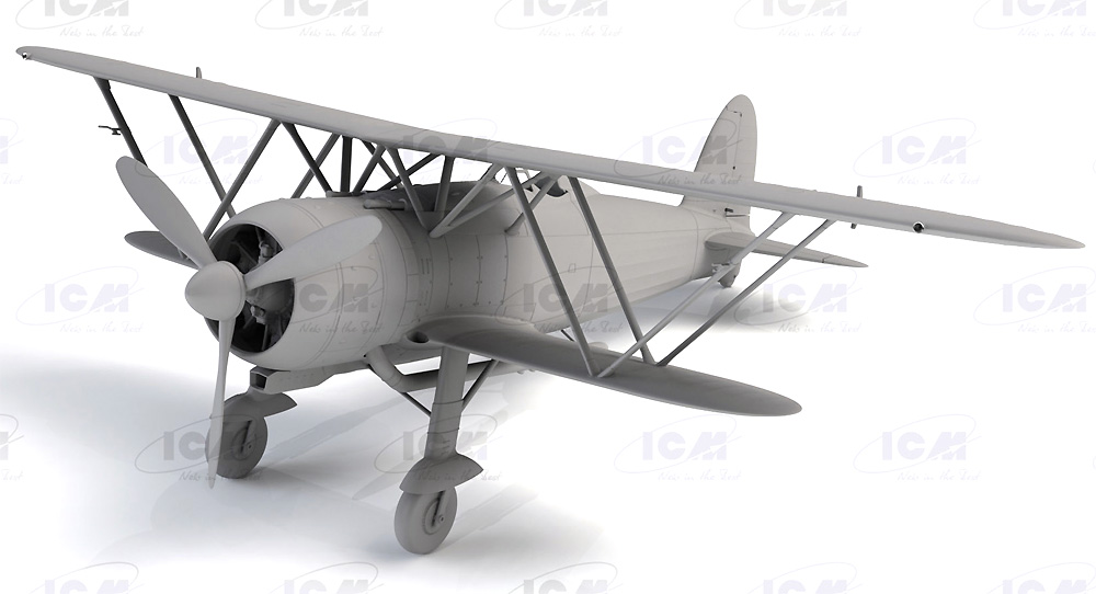 フィアット CR.42 ファルコ WW2 イタリア戦闘機 プラモデル (ICM 1/32 エアクラフト No.32020) 商品画像_2