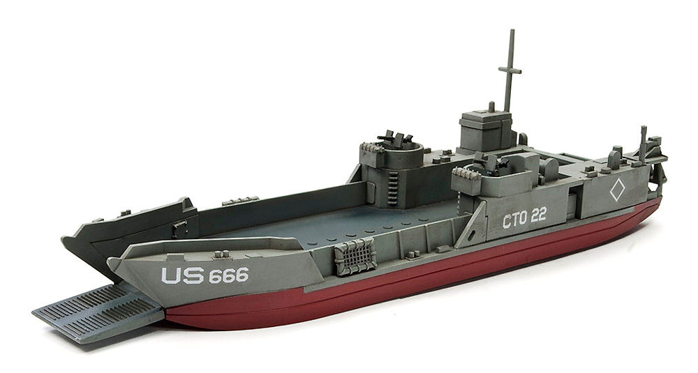 アメリカ海軍 LCT-501級 戦車揚陸艇 1943-1945 プラモデル (AFV CLUB 1/350 艦船モデル No.SE73518) 商品画像_2