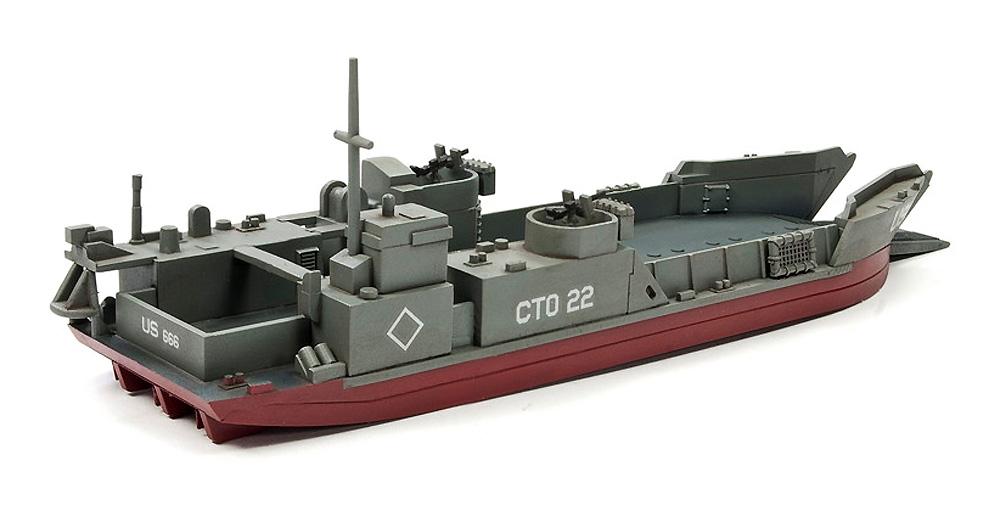 アメリカ海軍 LCT-501級 戦車揚陸艇 1943-1945 プラモデル (AFV CLUB 1/350 艦船モデル No.SE73518) 商品画像_3