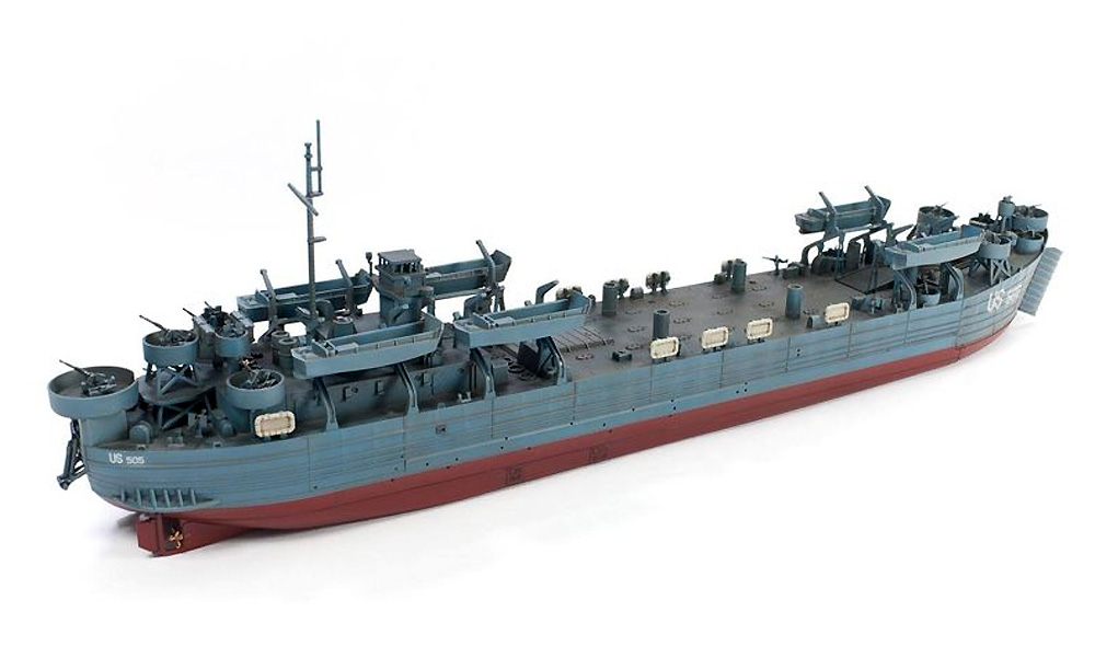 アメリカ海軍 LST-491級 戦車揚陸艦 (プラモデル) (AFV CLUB 1/350 艦船モデル No.SE73519) 商品画像_1
