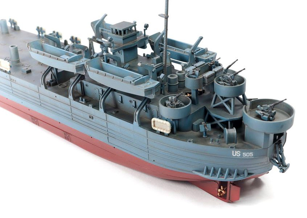 アメリカ海軍 LST-491級 戦車揚陸艦 (プラモデル) (AFV CLUB 1/350 艦船モデル No.SE73519) 商品画像_2