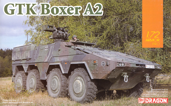 GTK ボクサー A2 装輪装甲車 プラモデル (ドラゴン 1/72 ARMOR PRO (アーマープロ) No.7680) 商品画像