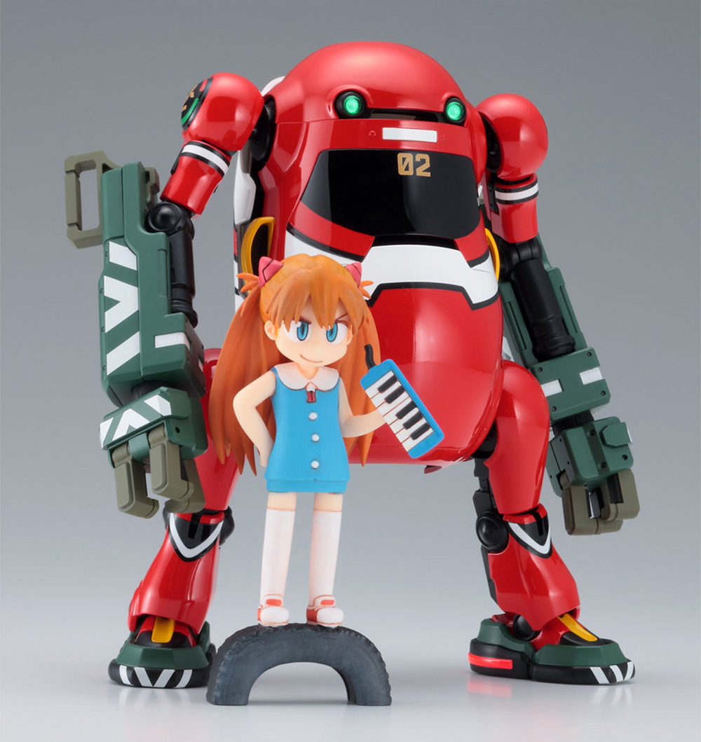 20 メカトロウィーゴ エヴァコラボシリーズ Vol.2 にごうき (ぱわーあーむ) + 式波・アスカ・ラングレー プラモデル (ハセガワ メカトロウィーゴ - クリエイターワークスシリーズ No.SP479) 商品画像_2