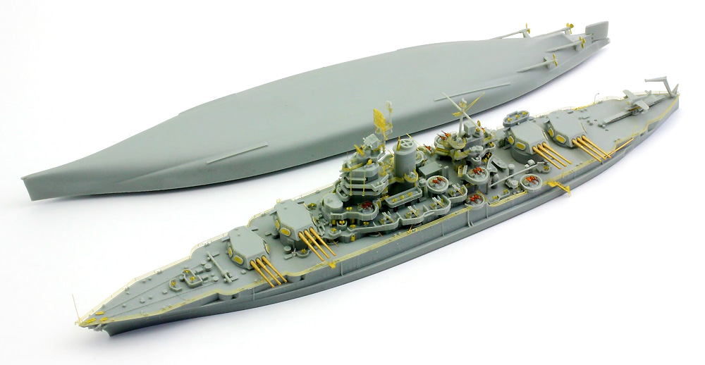 アメリカ海軍 戦艦 BB-40 ニューメキシコ 1944 レジン (ORANGE HOBBY 1/700 BLUE Series No.N07-170-448) 商品画像_3