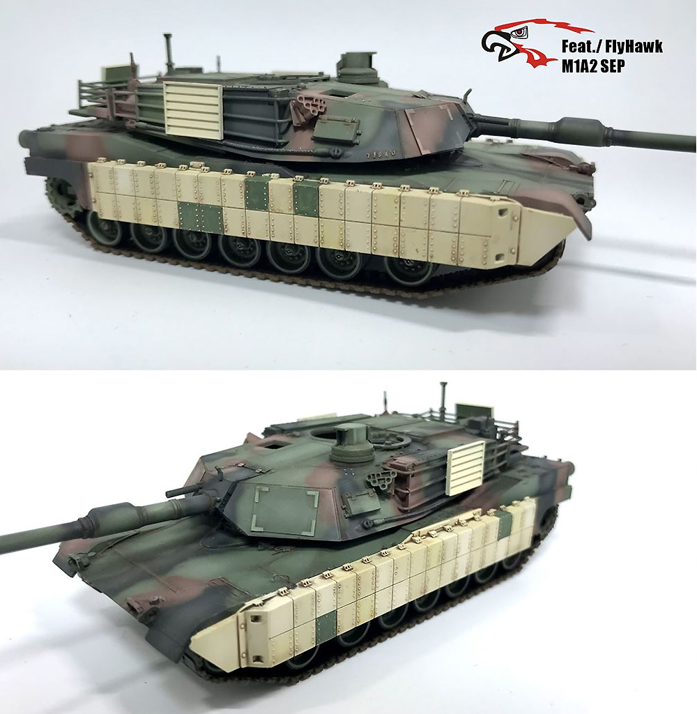 エイブラムス戦車用 TUSK 1 w/M153 CROWS 2 パーツセット (2セット入り) プラモデル (ティーモデル 1/72 ミリタリー プラモデル No.TMOA72004) 商品画像_3