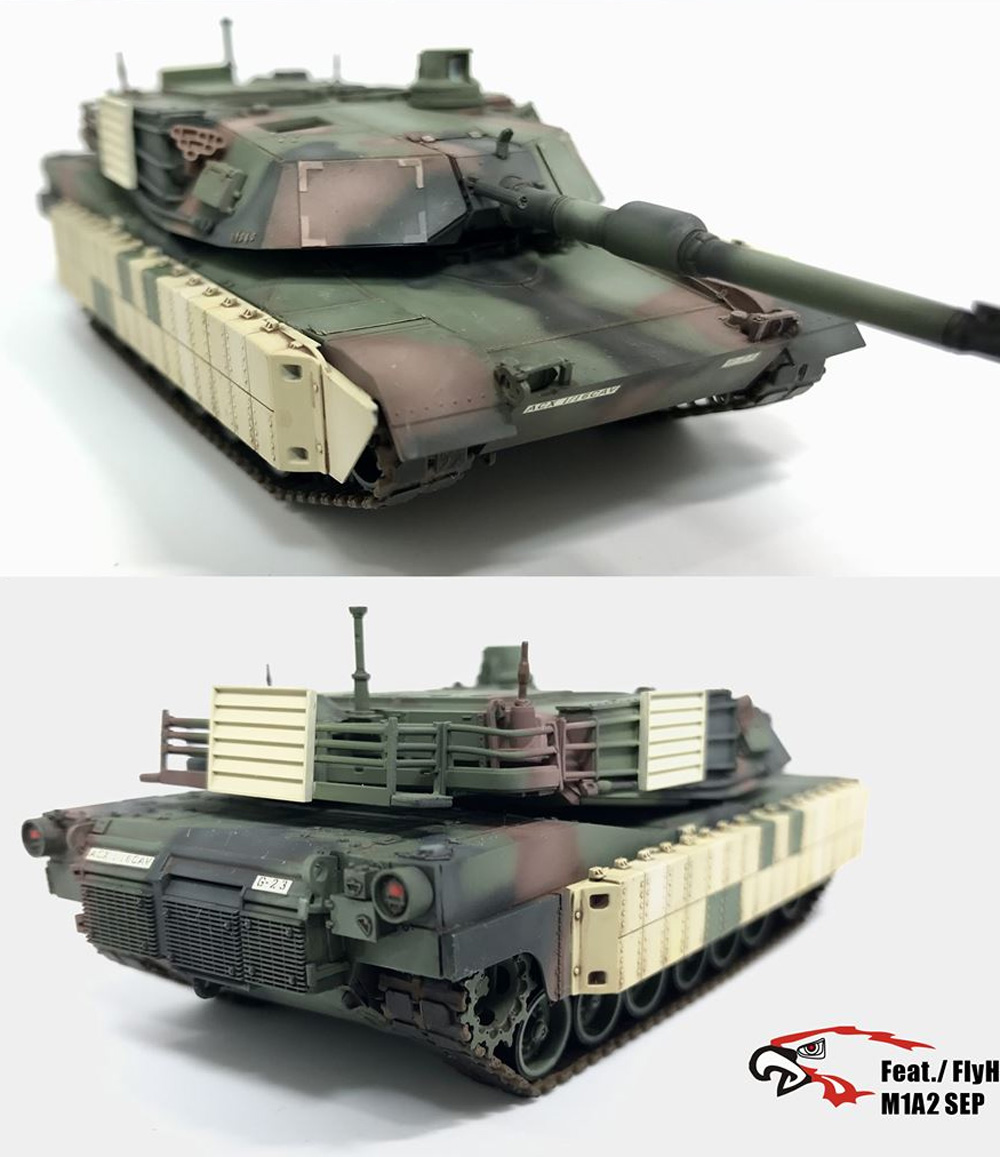 エイブラムス戦車用 TUSK 1 w/M153 CROWS 2 パーツセット (2セット入り) プラモデル (ティーモデル 1/72 ミリタリー プラモデル No.TMOA72004) 商品画像_4