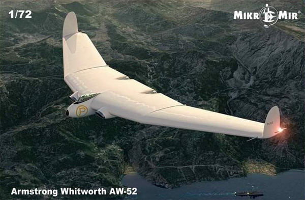アームストロング ホイットワース AW-52 プラモデル (ミクロミル 1/72 エアクラフト プラモデル No.72-016) 商品画像