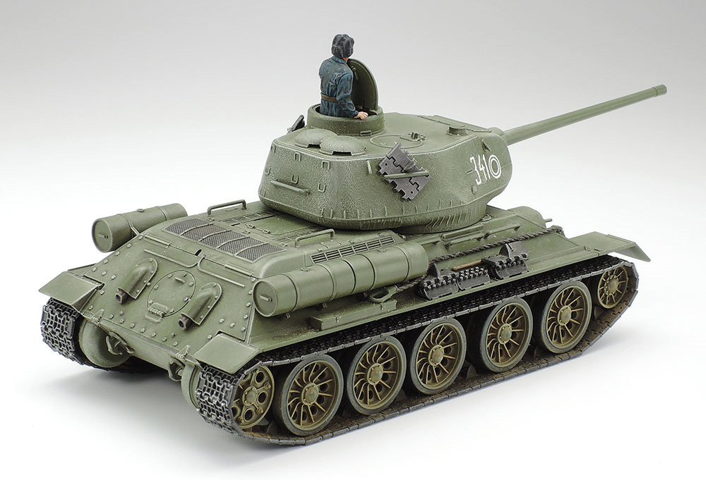 ソビエト中戦車 T-34-85 プラモデル (タミヤ 1/48 ミリタリーミニチュアシリーズ No.099) 商品画像_2