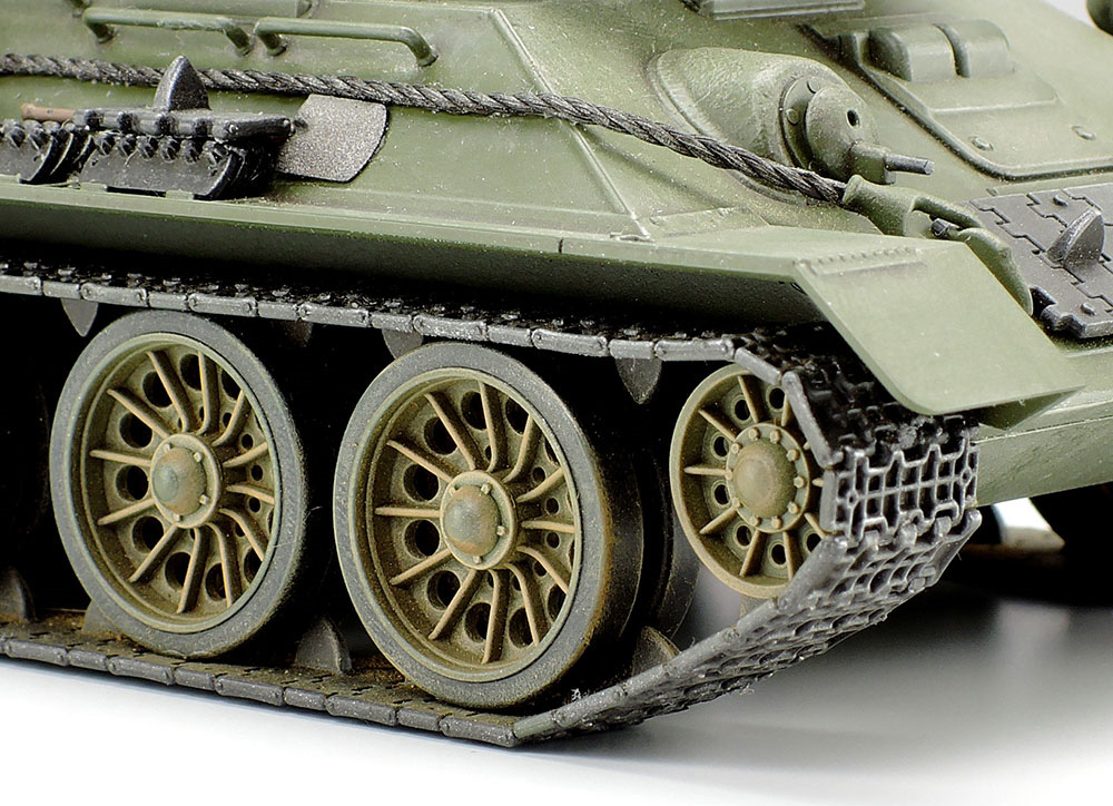 ソビエト中戦車 T-34-85 プラモデル (タミヤ 1/48 ミリタリーミニチュアシリーズ No.099) 商品画像_4