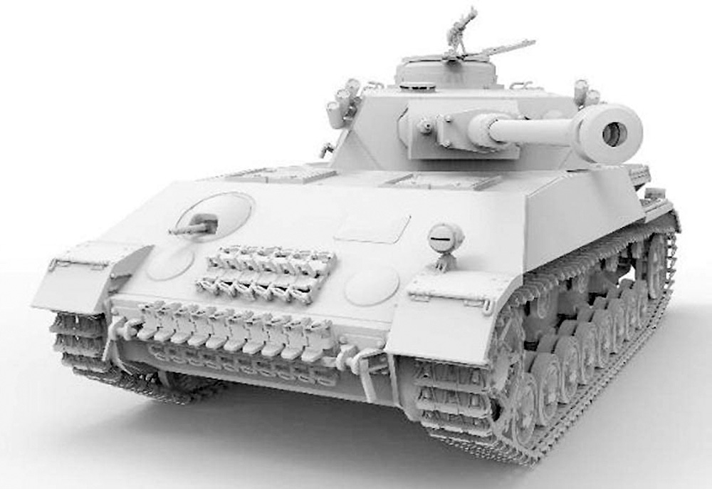 4号戦車H型 クルップ計画型 プラモデル (アミュージングホビー 1/35 ミリタリー No.35A037) 商品画像_2