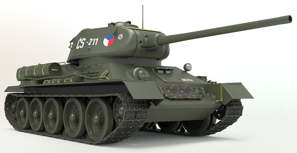 T-34/85 MOD.1945年 第112工場製 プラモデル (ミニアート 1/35 ミリタリーミニチュア No.37091) 商品画像_2
