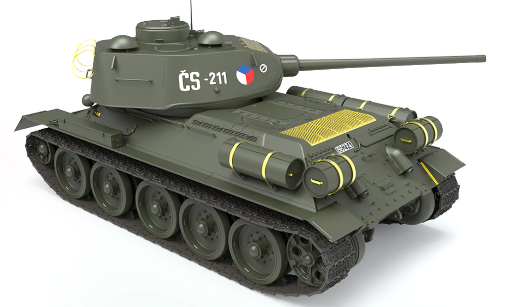 T-34/85 MOD.1945年 第112工場製 プラモデル (ミニアート 1/35 ミリタリーミニチュア No.37091) 商品画像_4