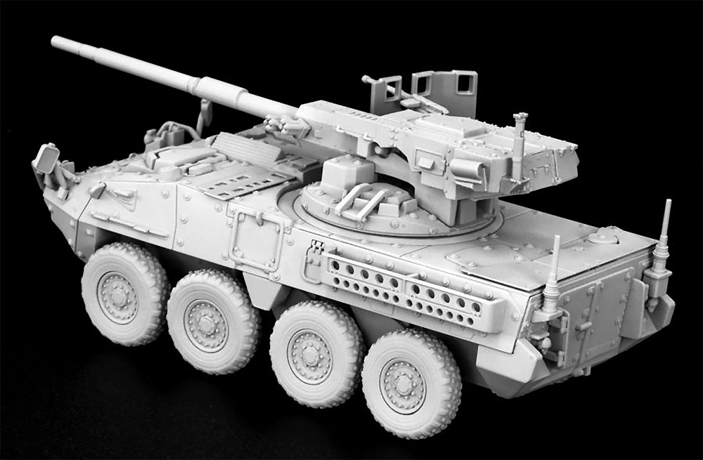 M1128 Mod. ストライカー MGS プラモデル (ドラゴン 1/72 ARMOR PRO (アーマープロ) No.7687) 商品画像_1