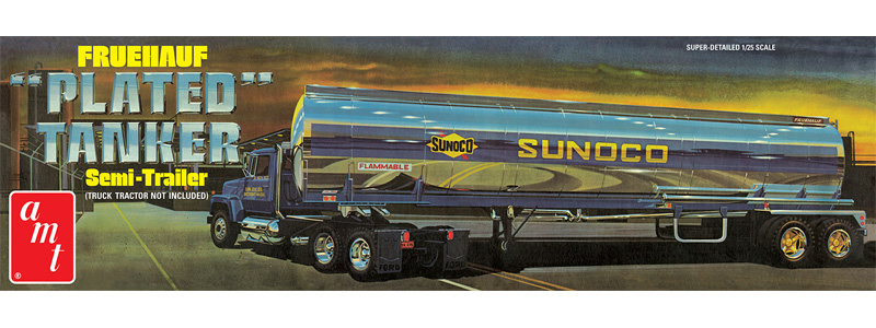 フルハーフ タンカー セミトレーラー SUNOCO プラモデル (amt 1/25 カーモデル No.AMT1239/06) 商品画像