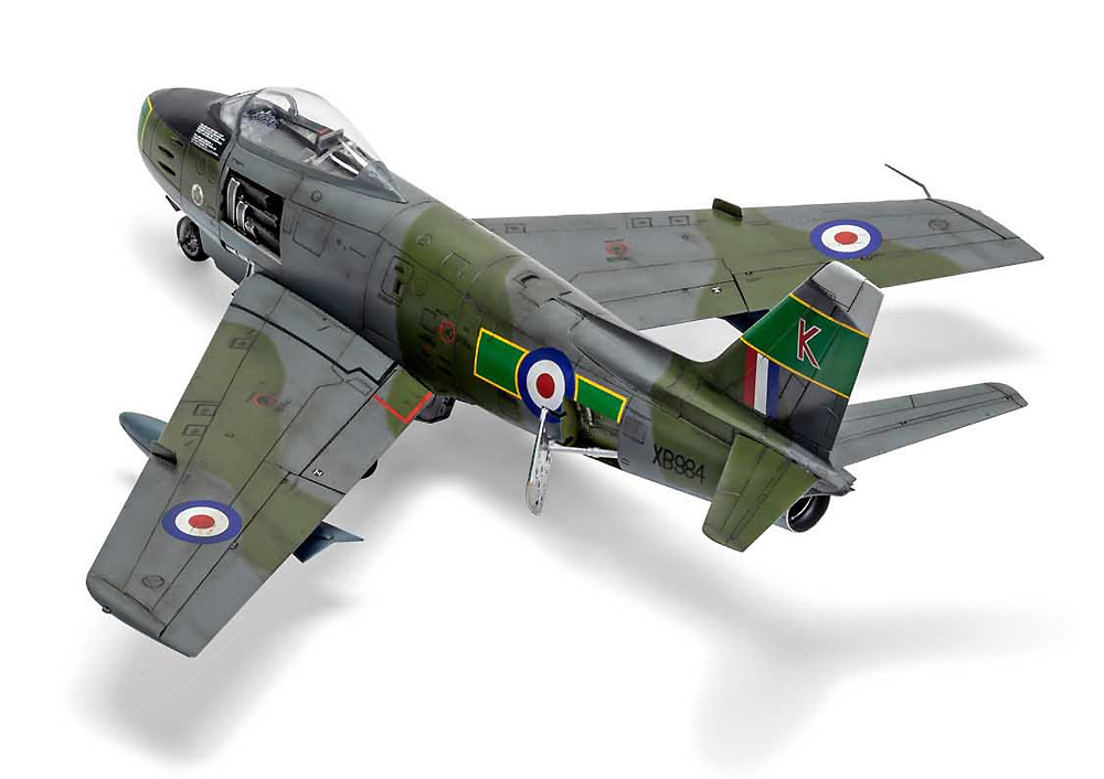 カナディア セイバー F.4 プラモデル (エアフィックス 1/48 ミリタリーエアクラフト No.A08109) 商品画像_3