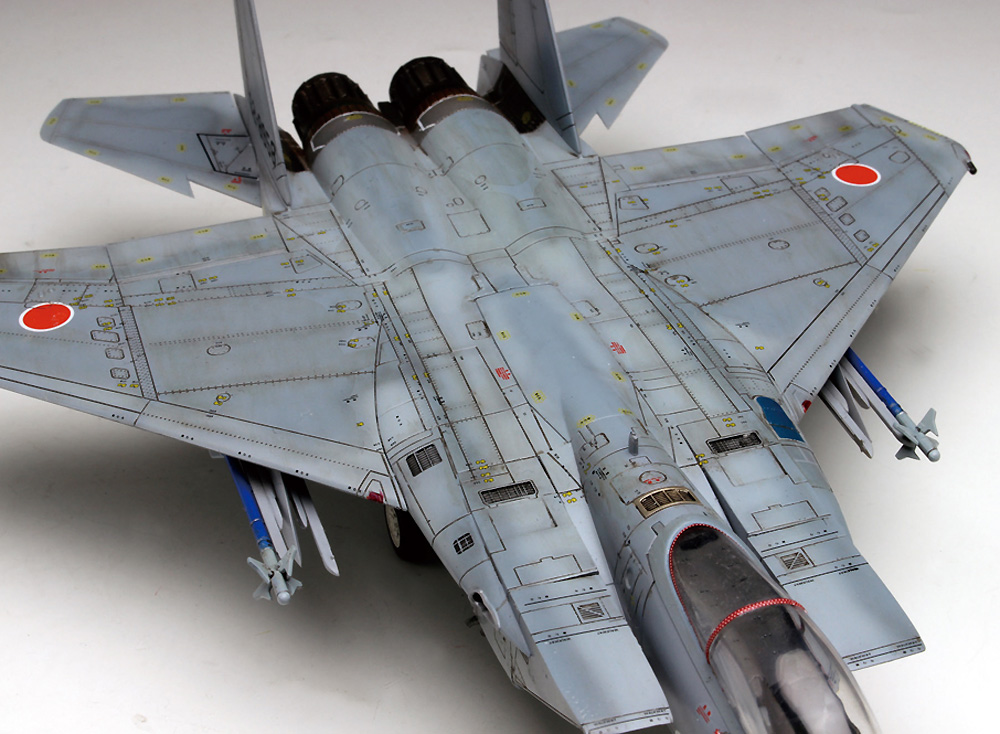 航空自衛隊 主力戦闘機 F-15J イーグル 迷彩型紙シート付き プラモデル (プラッツ 航空自衛隊機シリーズ No.AC-016SP) 商品画像_3