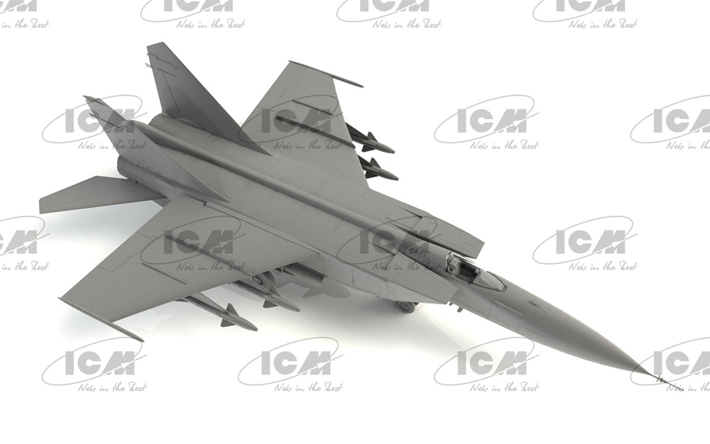 MiG-25PD プラモデル (ICM 1/72 エアクラフト プラモデル No.72177) 商品画像_2