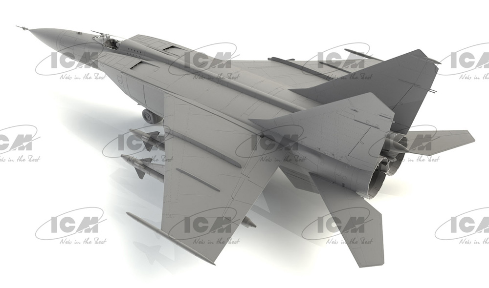 MiG-25PD プラモデル (ICM 1/72 エアクラフト プラモデル No.72177) 商品画像_4