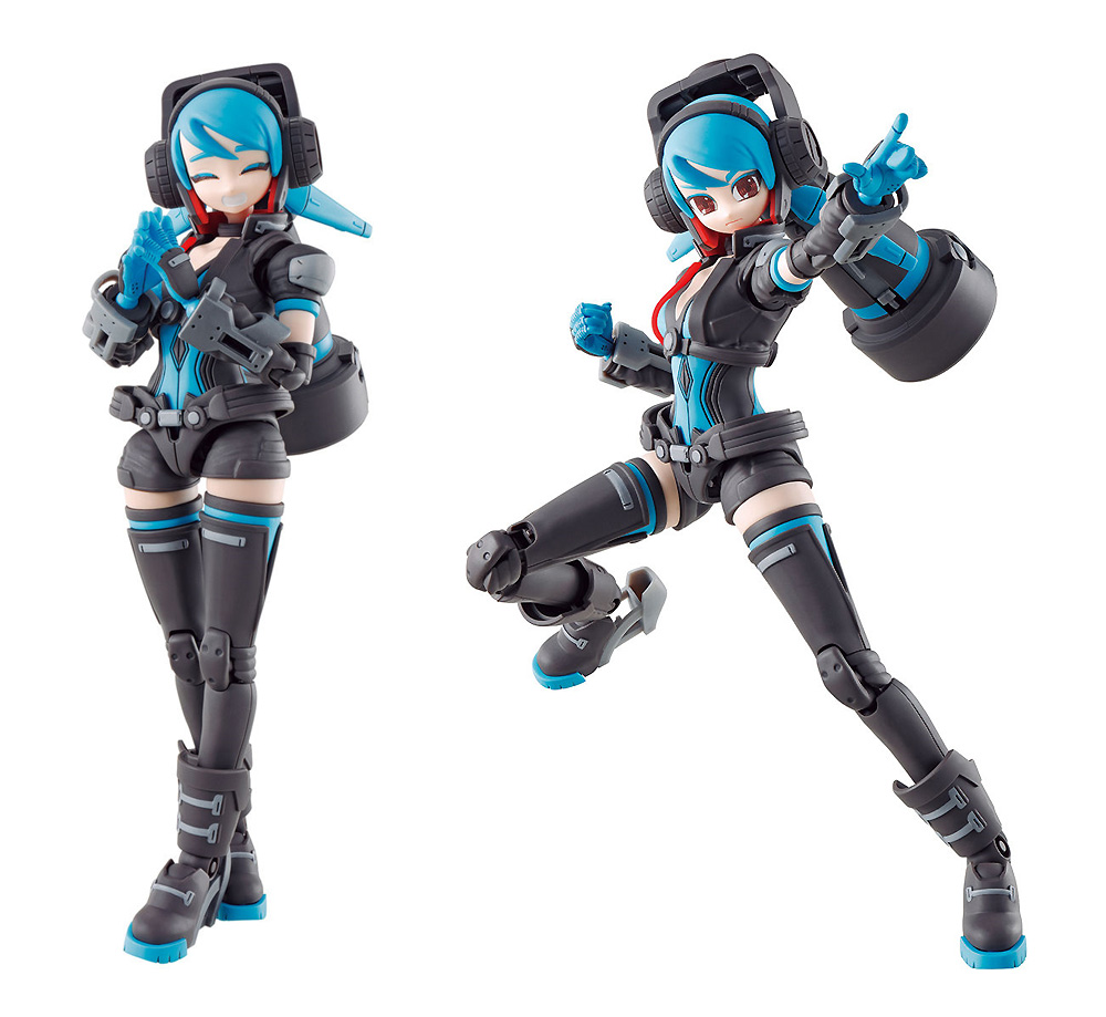 アタックガールガン × レディコマンダー アリスセットBOX プラモデル (バンダイ ガール ガン レディ No.5061133) 商品画像_3