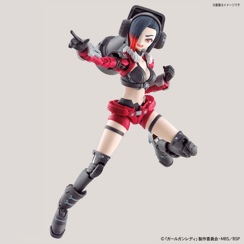 レディコマンダー デイジー プラモデル (バンダイ ガール ガン レディ No.5061676) 商品画像_3