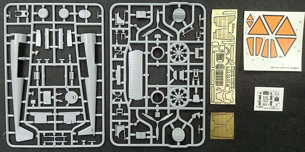 フォッカー G-1A 双発戦闘機 プラモデル (ミクロミル 1/72 エアクラフト プラモデル No.72-017) 商品画像_1