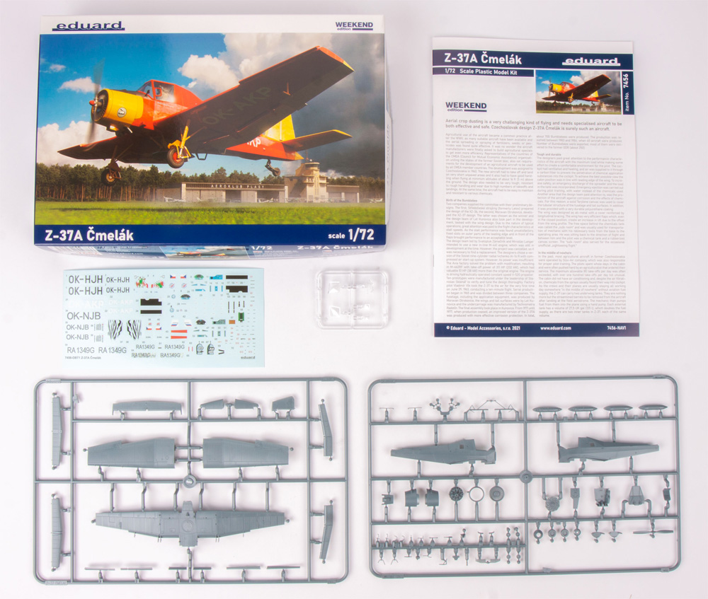 Z-37A チメラック プラモデル (エデュアルド 1/72 ウィークエンド エディション No.7456) 商品画像_1