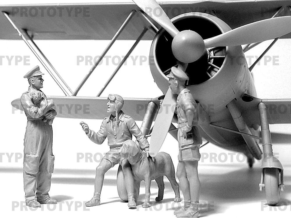 イタリア空軍 パイロット 熱帯仕様 1939-1943 (プラモデル)