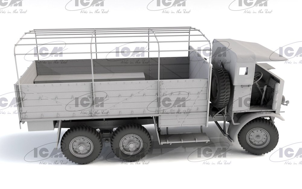 レイランド レトリバー GS 初期型 (WW２ イギリス トラック) プラモデル (ICM 1/35 ミリタリービークル・フィギュア No.35602) 商品画像_2