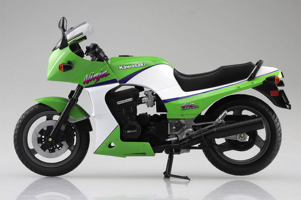 カワサキ GPz900R ライムグリーン 完成品 (アオシマ 1/12 完成品バイクシリーズ No.110805) 商品画像_3